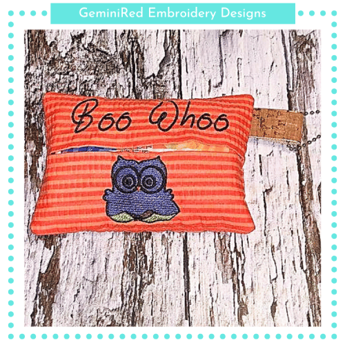 Boo Whoo Tissue Holder {5x7}