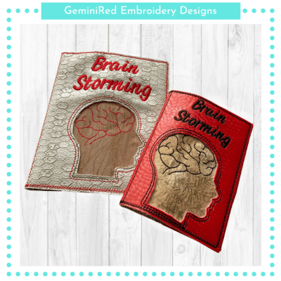 Brain Storming Notebook Cover {Three Sizes}
