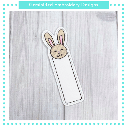 Bunny Bookmark {Two Sizes}