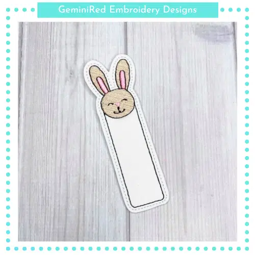 Bunny Bookmark {Two Sizes}