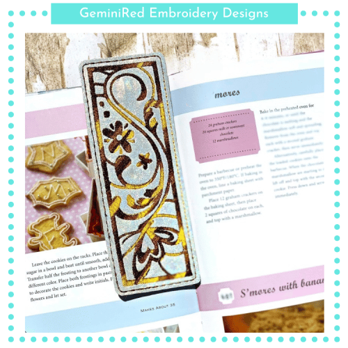 Butterfly Lace Bookmark 3 {5x7}