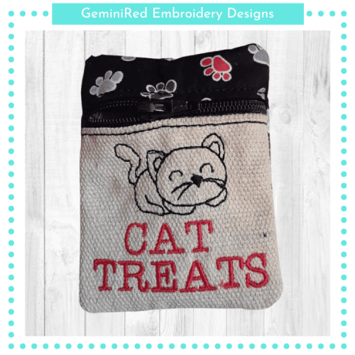 Cat Treat Bag {4x4}