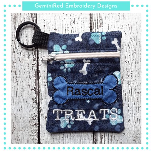 Dog Treat Bag {4x4}