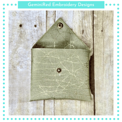 Envelope Snap Pouch {Three Sizes}