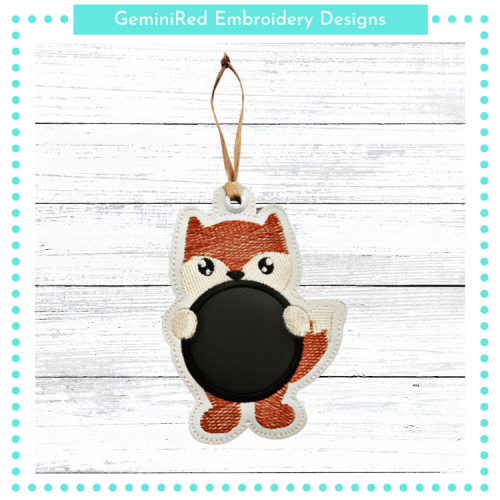 Fox Monogram Tag {4x4}