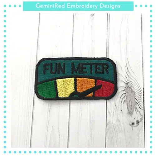 Fun Meter Patch {4x4}