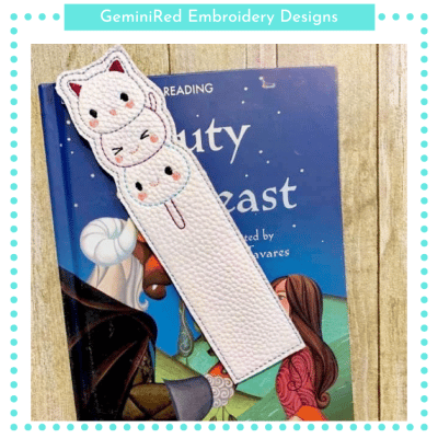 Kawaii Popsicle Bookmark {5x7}