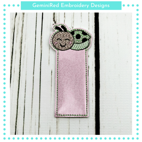 Ladybug Bookmark {4x4}