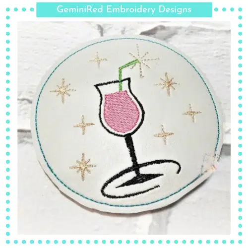 Mix Drink Coaster Set {4x4}