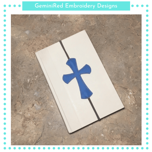 Rounded Cross Bookband {4x4}