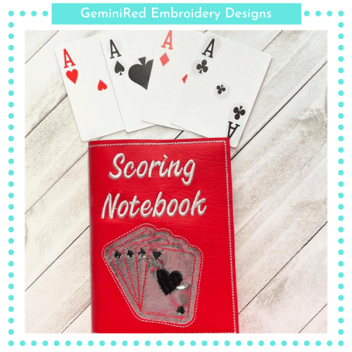 Scoring Notebook Cover {Three Sizes}