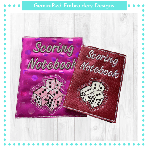 Scoring Notebook Cover {Three Sizes}