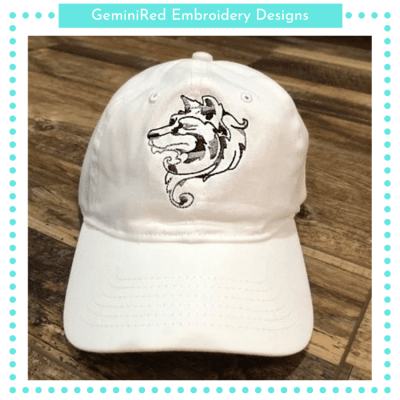 Wolf Hat Design {4x4}