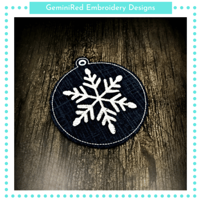 Snowflake Ornament {4x4}