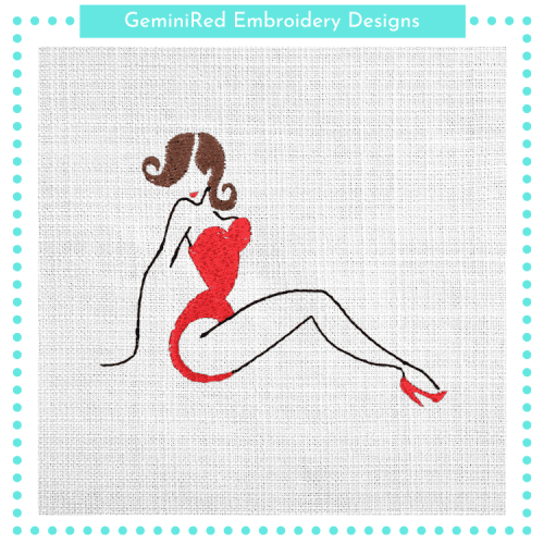 Pin-up Girl 1 {Two Sizes}