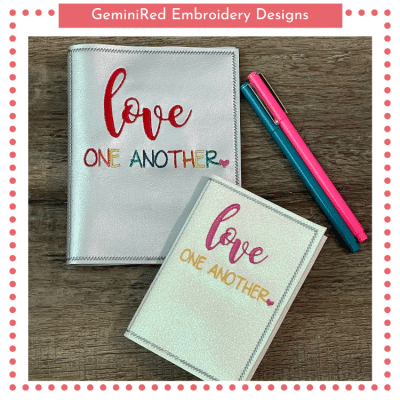 Love One Another Notebook Cover {Three Sizes}