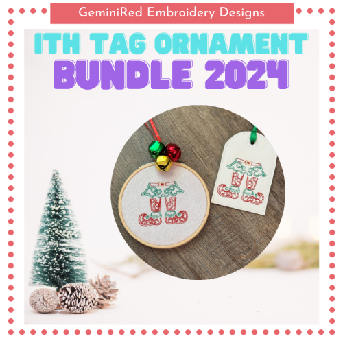 ITH Tag Ornament Bundle 2024 {4x4}